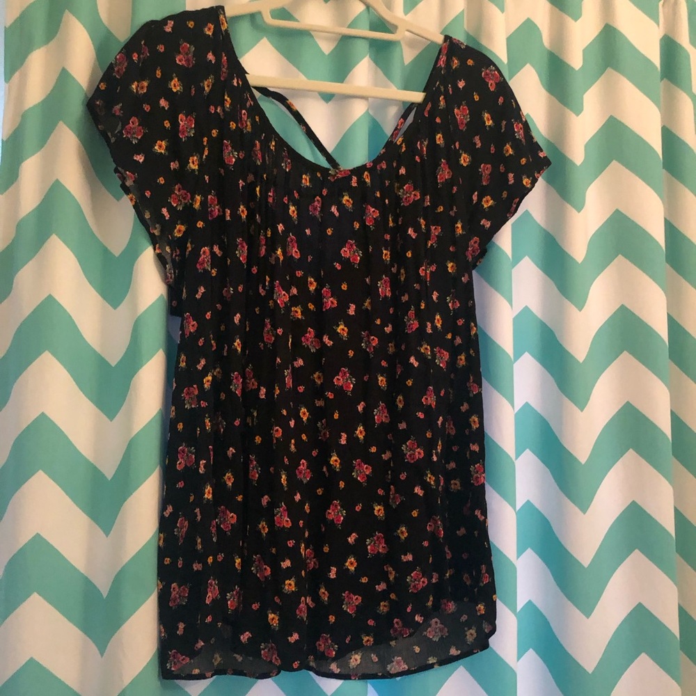 Size 2 Floral Blouse from Torrid